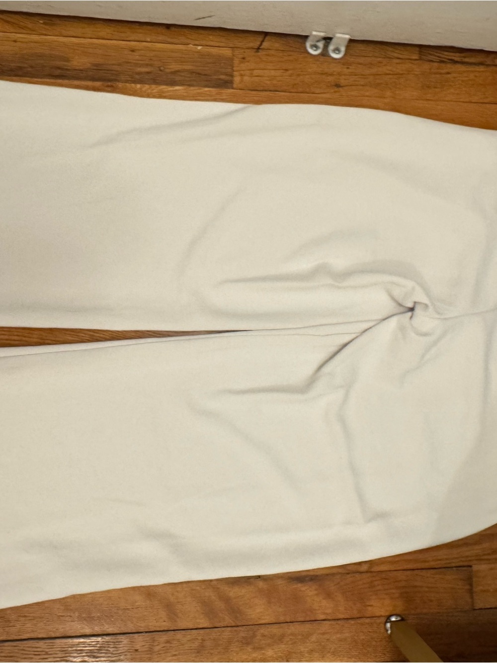 Abercrombie & Fitch Ivory Wide-Leg Trousers - Picture 4 of 6